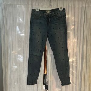 Current/Elliott Dark Blue Star Jeans